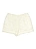 ASOS 100% Polyester Paisley Ivory Shorts Size 12 - photo 1