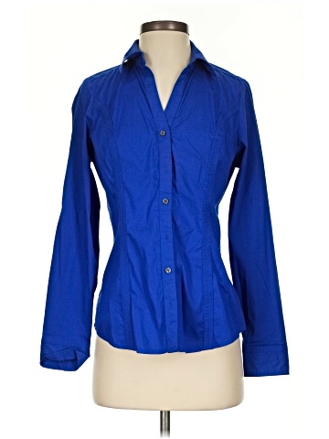 Express 3/4 Sleeve Button-Down Shirt (view 1)