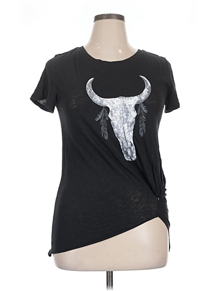 Pre-owned Grayson Threads Short Sleeve T-shirt In Black