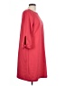 Talbots Outlet Solid Red Casual Dress Size L - photo 4