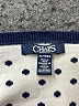 Chaps 100% Cotton Polka Dots Blue Pullover Sweater Size XL - photo 7