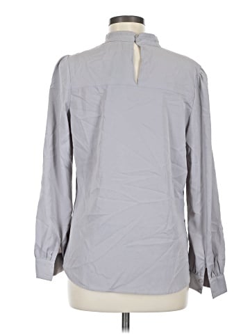 Allegra K Long Sleeve Blouse (view 2)