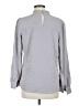 Allegra K 100% Polyester Gray Long Sleeve Blouse Size M - photo 2