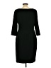 David Meister Solid Black Cocktail Dress Size 10 - photo 2