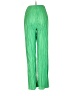 Unbranded 100% Polyester Green Casual Pants Size S - photo 2