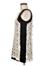 Paper Crane 100% Polyester Ivory Casual Dress Size M - photo 5