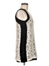 Paper Crane 100% Polyester Ivory Casual Dress Size M - photo 4