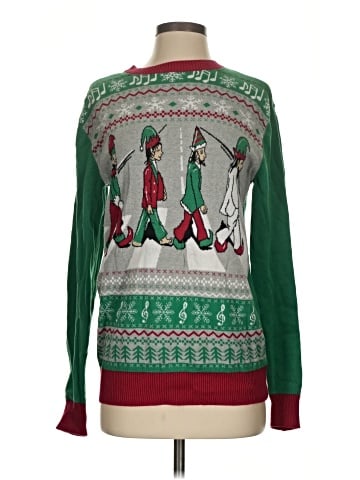 Ugly Christmas Sweater Pullover Sweater (view 1)