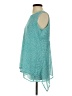 Fever 100% Polyester Teal Sleeveless Blouse Size S - photo 5