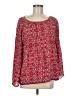 Max Studio Red Long Sleeve Blouse Size M - photo 1