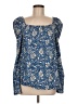 Ann Taylor LOFT Blue Sleeveless Blouse Size M - photo 1