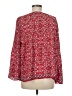 Max Studio Red Long Sleeve Blouse Size M - photo 2