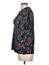 Fashion Bug Paisley Teal Short Sleeve Turtleneck Size L - photo 5