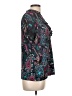 Fashion Bug Paisley Teal Short Sleeve Turtleneck Size L - photo 4