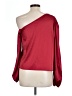 Shein Red Long Sleeve Blouse Size L - photo 2