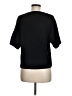 T Tahari Black Short Sleeve Top Size M - photo 2