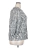 Simply Vera Vera Wang Silver 3/4 Sleeve Blouse Size XXL - photo 4