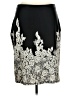 Avenue Graphic Black Formal Skirt Size 14 - 16 Plus - photo 1