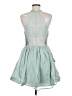 Bebe Teal Cocktail Dress Size 8 - photo 2