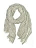 Unbranded Checkered-gingham Gray Scarf One size - photo 1
