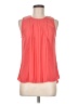 Heart Soul 100% Polyester Orange Sleeveless Blouse Size M - photo 1