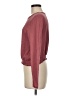 TeXTURE & THREAD Madewell 100% Cotton Burgundy Pullover Sweater Size M - photo 5