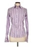 Assorted Brands Stripes Purple Long Sleeve Button-Down Shirt Size 12 - photo 1