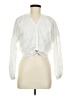 Halston White Ivory Long Sleeve Blouse Size L (estimated) - photo 1