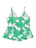 Unbranded Tropical Green Swimsuit Top Size XL (estimated) - photo 2