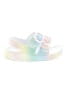 Unbranded Tie-dye White Pink Sandals Size 6 (kids) - photo 1