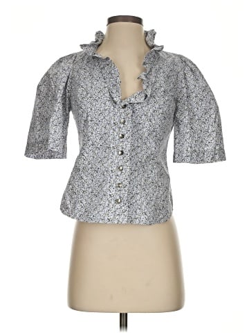 La Vie Rebecca Taylor 3/4 Sleeve Blouse (view 1)