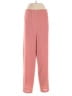 Spirit Solid Pink Casual Pants Size L - photo 1