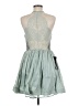 Bebe Stripes Green Cocktail Dress Size 6 - photo 2