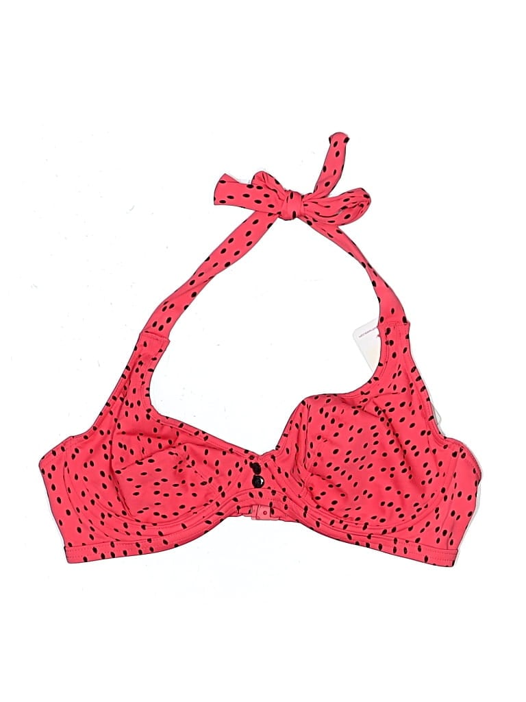 Freya Swimsuit Top Red Hearts Pattern Swimwear