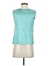 Talbots 100% Silk Teal Sleeveless Silk Top Size 2 (petite) - photo 2