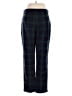 J.Crew 100% Polyester Plaid Green Dress Pants Size 6 (tall) - photo 2