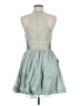 Bebe Teal Cocktail Dress Size 8 - photo 2