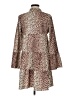 Unbranded Animal Print Brown Cocktail Dress Size M - photo 2