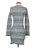 Helmut Lang Graphic Gray Casual Dress Size P (petite) - photo 2