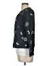 Adrianna Papell 100% Silk Graphic Black Jacket Size 8 - photo 5