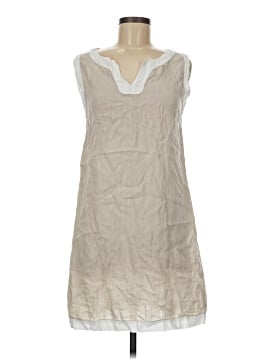 chinese dress ladies Sustainable Womens Ayla Linen Dress in Brown, M / Brown main image 1