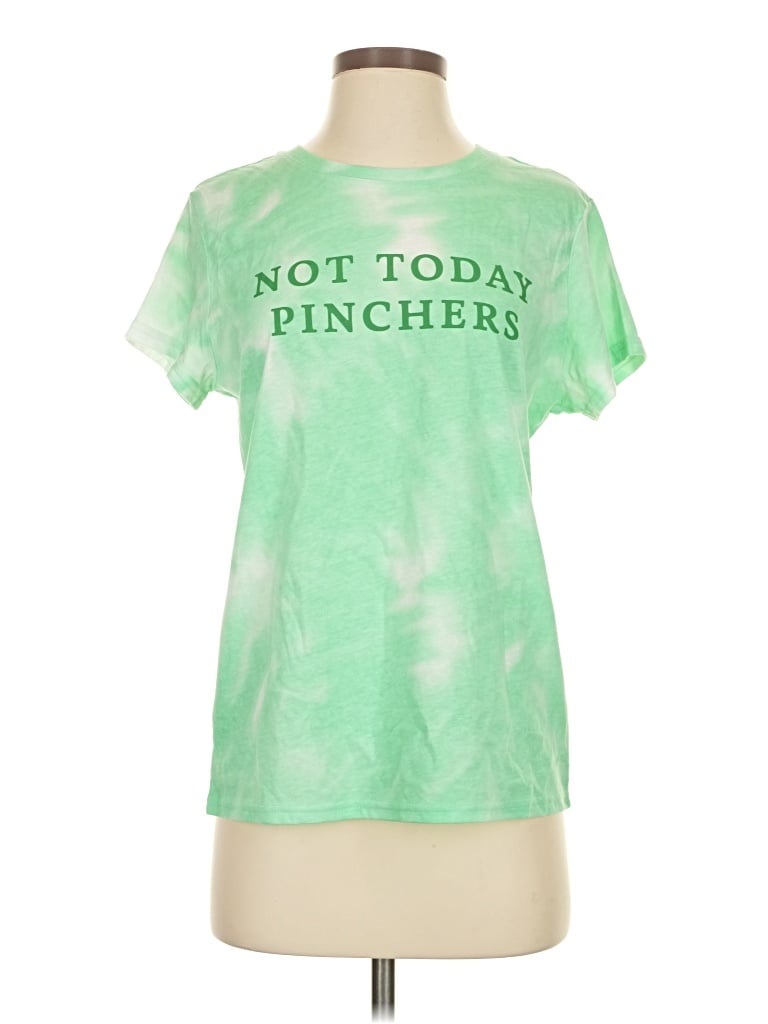 Pre-owned Wound Up Short Sleeve T-shirt In Green