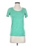 Nike 100% Polyester Green Active T-Shirt Size XS - photo 1