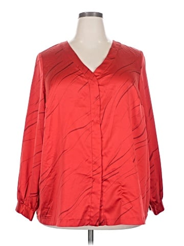 Alfani Long Sleeve Blouse (view 1)