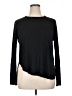 Halogen Black Long Sleeve Top Size XL - photo 1