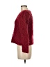 Paul James 100% Wool Red Wool Pullover Sweater Size M (petite) - photo 5