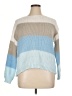 Unbranded 100% Acrylic Color Block Blue Pullover Sweater Size XL - photo 1