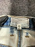 Current/Elliott Solid Yellow Ivory Denim Shorts Size 27 waist - photo 3