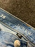 J.Crew 100% Cotton Hearts Blue Jeans Size 28 waist - photo 4