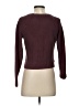 Fossil 100% Cotton Burgundy Pullover Sweater Size XS - photo 2